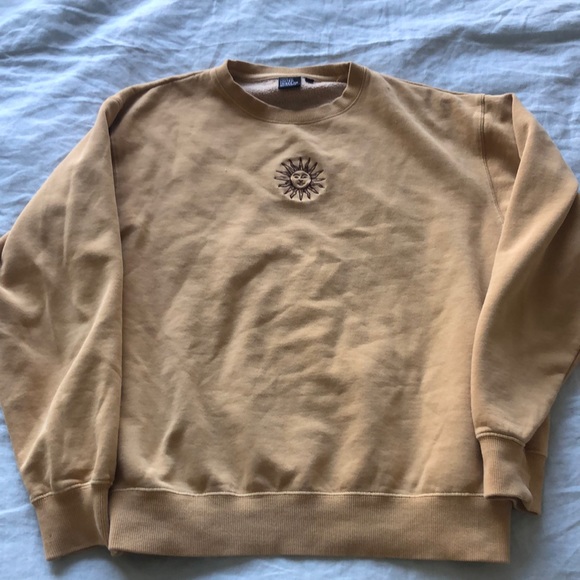 Ghanda Tops - Ghanda mustard yellow sweatshirt